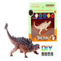 Kit de pintura de dinosaurio 3D DIY pintura de acuarela modelo de dinosaurio juguetes para niños